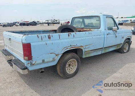 1986 Ford F150 из США, поврежденный, VIN 1FTCF15Y2GKB55891